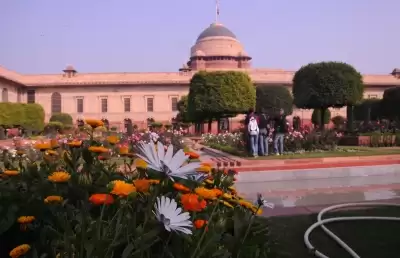 मुगल गार्डन में अब प्रति स्लॉट 300 व्यक्तियों के लिए अनुमति